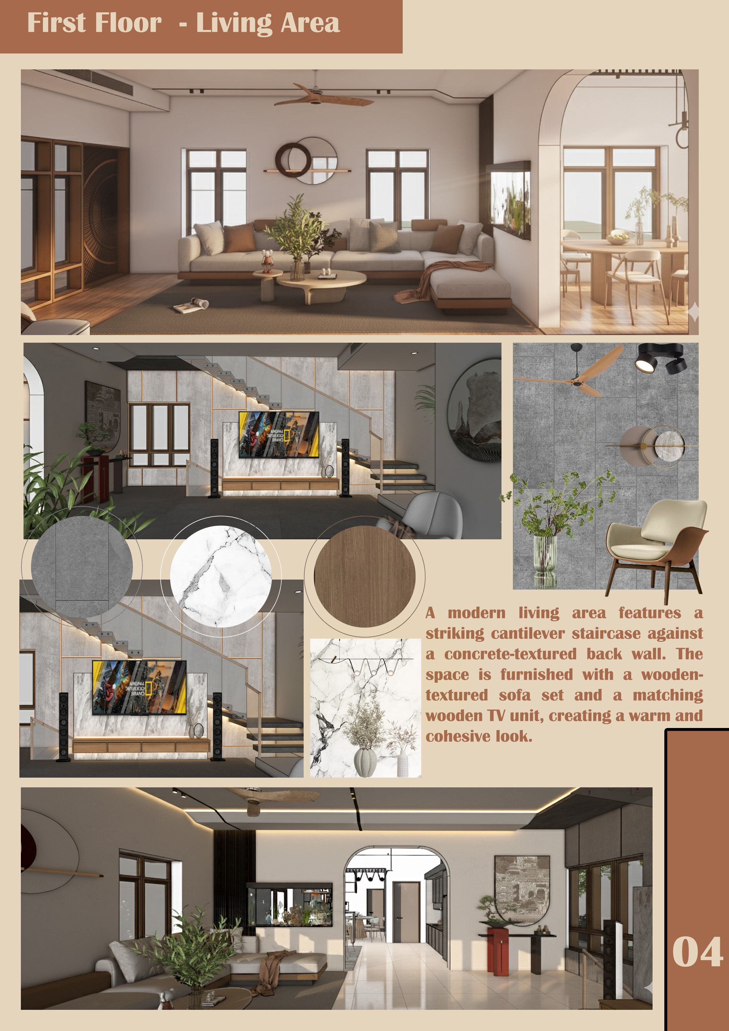 Residential Interior Design Project 4