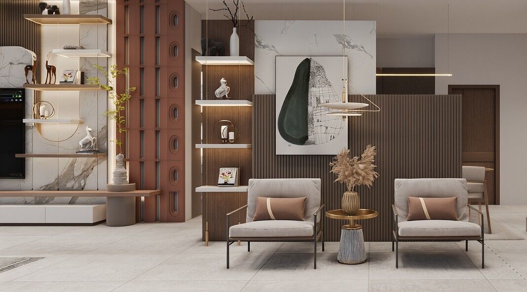 Residential Interior Design Wall Partition